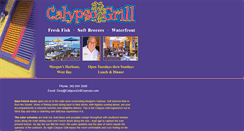 Desktop Screenshot of calypsogrillcayman.com